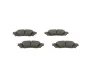 Колодки гальмівні (задні) Lexus NX 2.0/2.5 16V 14-/Toyota Alphard 3.5 15- 0 986 494 822 BOSCH 0-986-494-822 (фото 4)