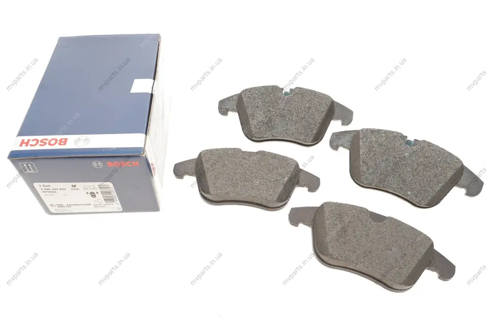 Колодки гальмівні (передні) Jaguar XE 15- 0 986 494 830 BOSCH 0-986-494-830 (фото 1)