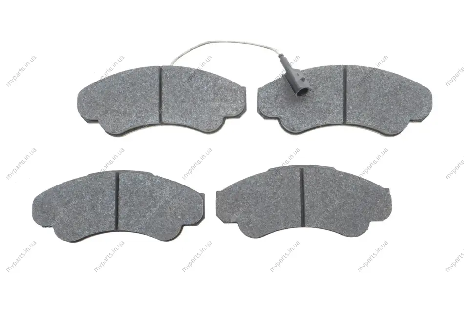 Колодки гальмівні (передні) Citroen Jumper 99-06/Fiat Ducato 00-/Peugeot Boxer 97-09 (+датчик) 0 986 494 850 BOSCH 0-986-494-850 (фото 1)