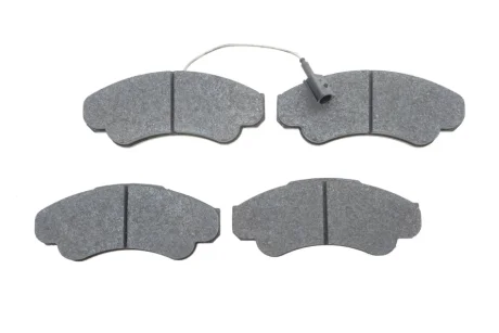 Колодки гальмівні (передні) Citroen Jumper 99-06/Fiat Ducato 00-/Peugeot Boxer 97-09 (+датчик) 0 986 494 850 BOSCH 0-986-494-850