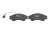 Колодки гальмівні (передні) Citroen Jumper 99-06/Fiat Ducato 00-/Peugeot Boxer 97-09 (+датчик) 0 986 494 850 BOSCH 0-986-494-850 (фото 5)