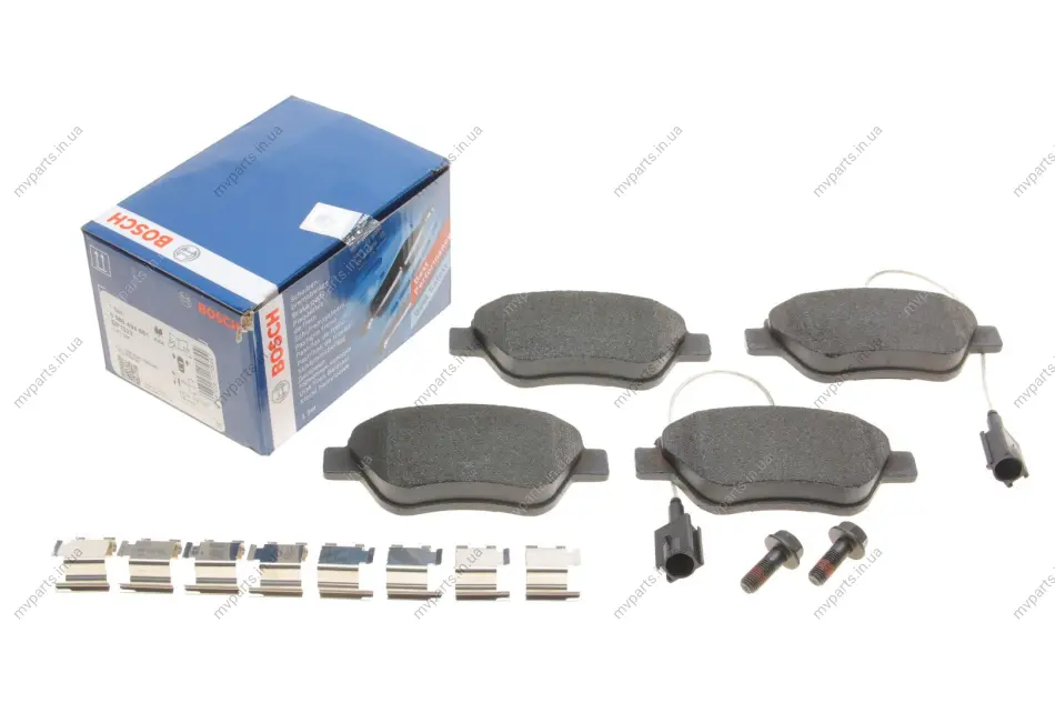 Колодки гальмівні (передні) Fiat Punto 09- 0 986 494 881 BOSCH 0-986-494-881 (фото 1)