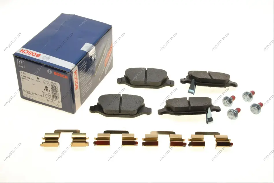 Колодки гальмівні (задні) Fiat Panda 12- 0 986 494 935 BOSCH 0-986-494-935 (фото 1)
