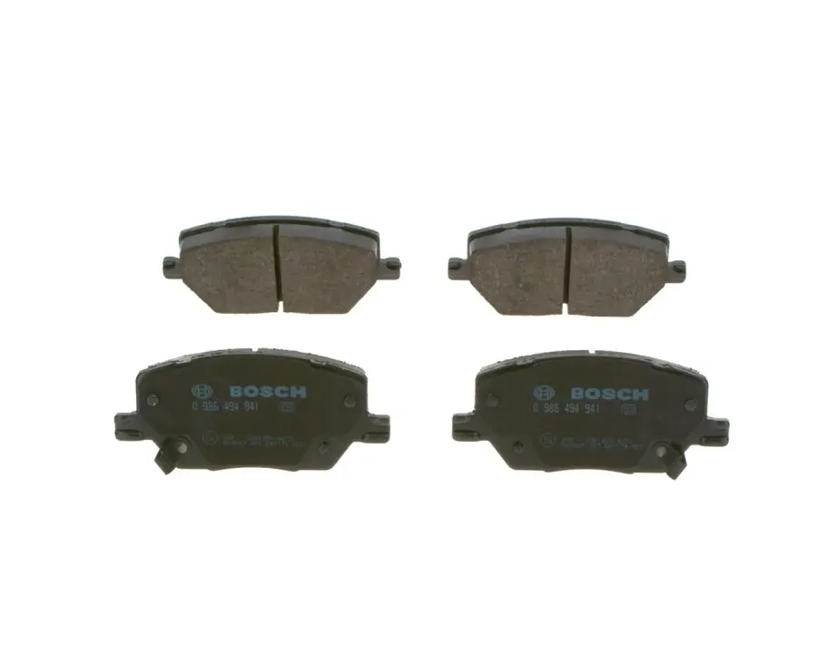 Колодки гальмівні (передні) Fiat 500X 1.4-1.6/1.6-2.0D 14-/ Jeep Renegade1.4-1.6/2.0CRD 14- 0 986 494 941 BOSCH 0-986-494-941 (фото 1)