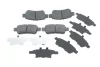 Колодки гальмівні (задні) Honda Odyssey 04- (Akebono) 0 986 494 964 BOSCH 0-986-494-964 (фото 1)