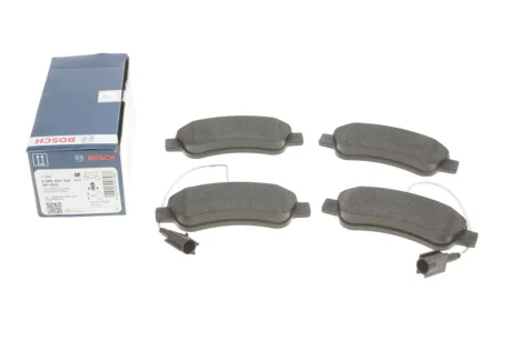 Колодки гальмівні (задні) Citroen Jumper/Fiat Ducato/Peugeot Boxer 06- (+датчики) 0 986 494 994 BOSCH 0-986-494-994