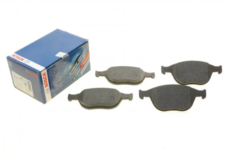 Колодки тормозные (передні) Ford Connect 02-13/Fiesta/Puma 95-03/Focus 02-04/Ka 01-08 0 986 495 066 BOSCH 0-986-495-066