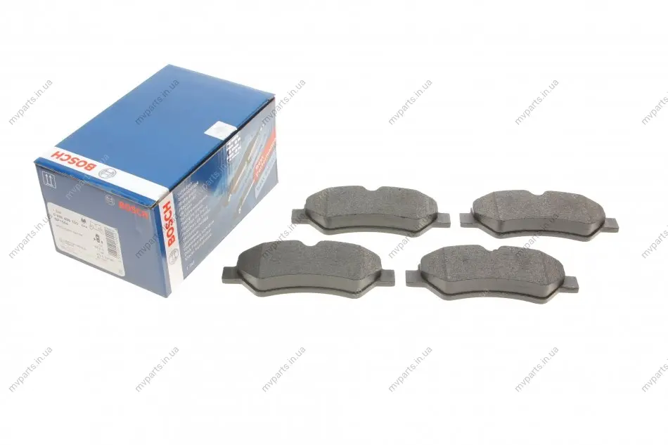 Колодки гальмівні (задні) MB Sprinter 209-319CDI/VW Crafter 06- 0 986 495 100 BOSCH 0-986-495-100 (фото 1)