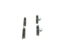 Колодка гальм. диск. MB C-CLASS(W204) 180-350 07-, GLK-CLASS200-350 08- задн. (вир-во Bosch) BOSCH 0-986-495-105 (фото 2)