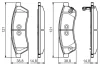 Колодки гальмівні (задні) Chevrolet Epica 05-11 0 986 495 168 BOSCH 0-986-495-168 (фото 5)