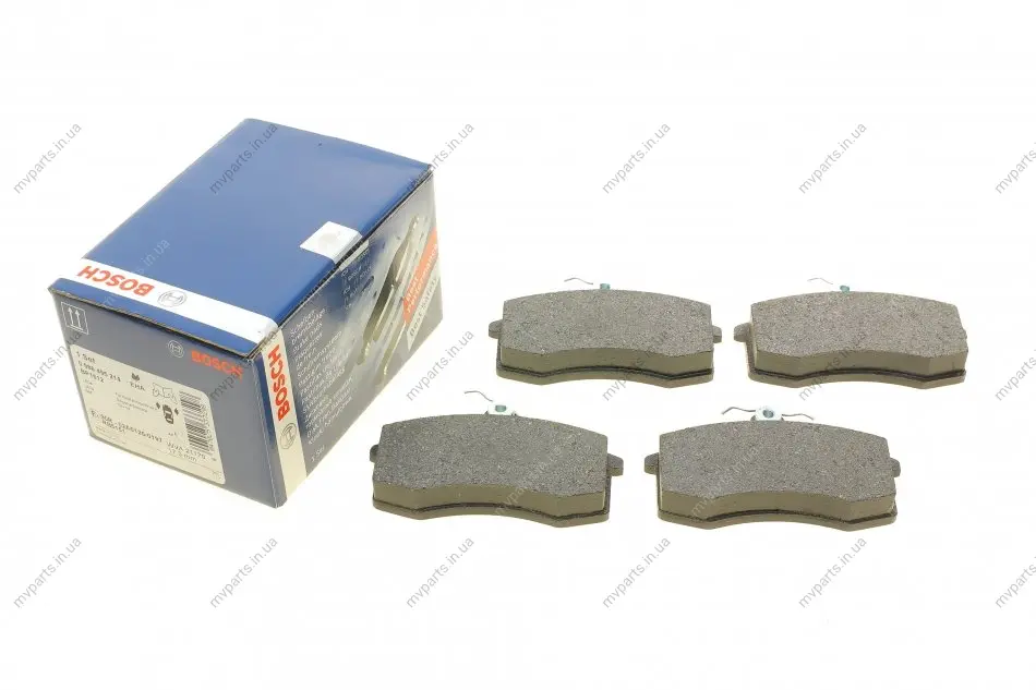 Колодки гальмівні (передні) Lada 2108/09 0 986 495 214 BOSCH 0-986-495-214 (фото 1)