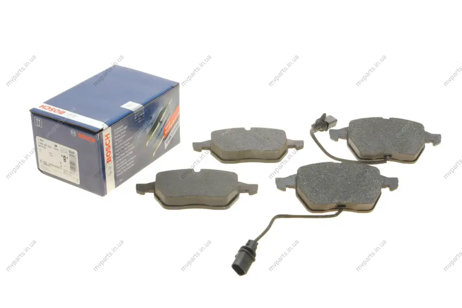 Колодки гальмівні (передні) Audi A4/A6/Skoda Superb/VW Passat 1.9TDI/2.5TDI 95- 0 986 495 232 BOSCH 0-986-495-232 (фото 1)