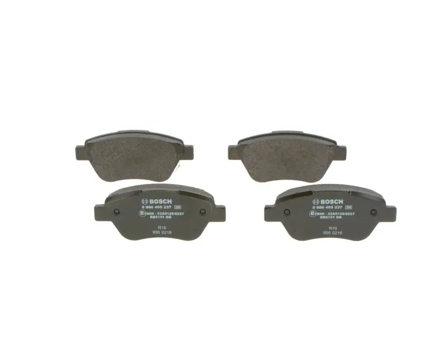 Колодки гальмівні (передні) Opel Corsa D 06-14 0 986 495 237 BOSCH 0-986-495-237 (фото 1)