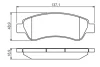 Колодки гальмівні (задні) Citroen Jumper/Fiat Ducato/Peugeot Boxer 06- (з аксесуарами) 0 986 495 254 BOSCH 0-986-495-254 (фото 6)