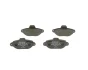 Колодки гальмівні (передні) Fiat 500 07-/Panda 03-/Punto 93-10 0 986 495 255 BOSCH 0-986-495-255 (фото 1)