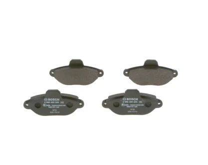 Колодки гальмівні (передні) Fiat 500 07-/Panda 03-/Punto 93-10 0 986 495 255 BOSCH 0-986-495-255