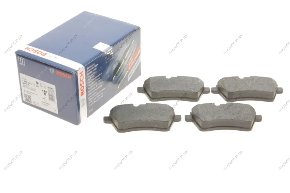 Колодки гальмівні (передні) MB A-class (W169) 04-12/B-class (W245) 05-11 0 986 495 273 BOSCH 0-986-495-273 (фото 1)