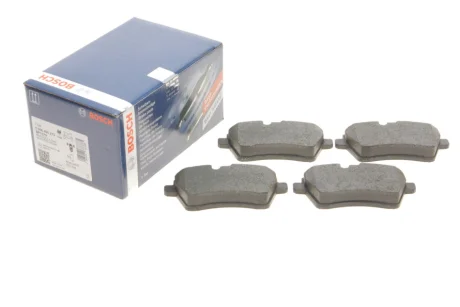 Колодки гальмівні (передні) MB A-class (W169) 04-12/B-class (W245) 05-11 0 986 495 273 BOSCH 0-986-495-273