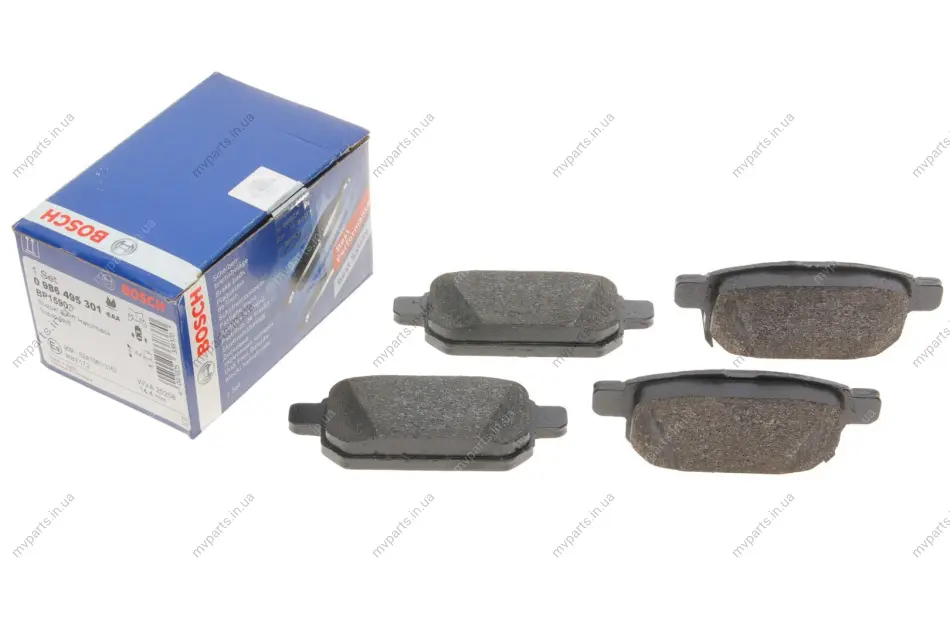 Колодки гальмівні (задні) Suzuki Vitara III 15-/SX4 13-/Swift 10- 0 986 495 301 BOSCH 0-986-495-301 (фото 1)