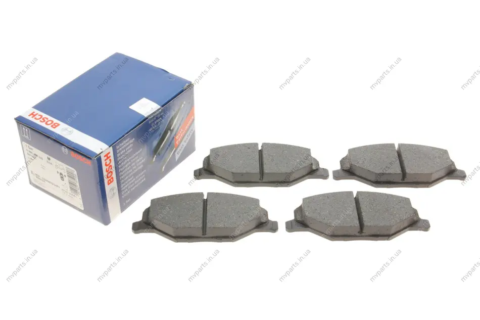 Колодки гальмівні (передні) VW Polo V 10- 0 986 495 390 BOSCH 0-986-495-390 (фото 1)