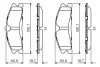 Колодки гальмівні (передні) Ford USA Explorer 10- 0 986 495 399 BOSCH 0-986-495-399 (фото 5)