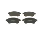 Колодки гальмівні (передні) Chevrolet Aveo 11-/Opel Astra J 09- (з прижимною пластиною) 0 986 495 423 BOSCH 0-986-495-423 (фото 1)