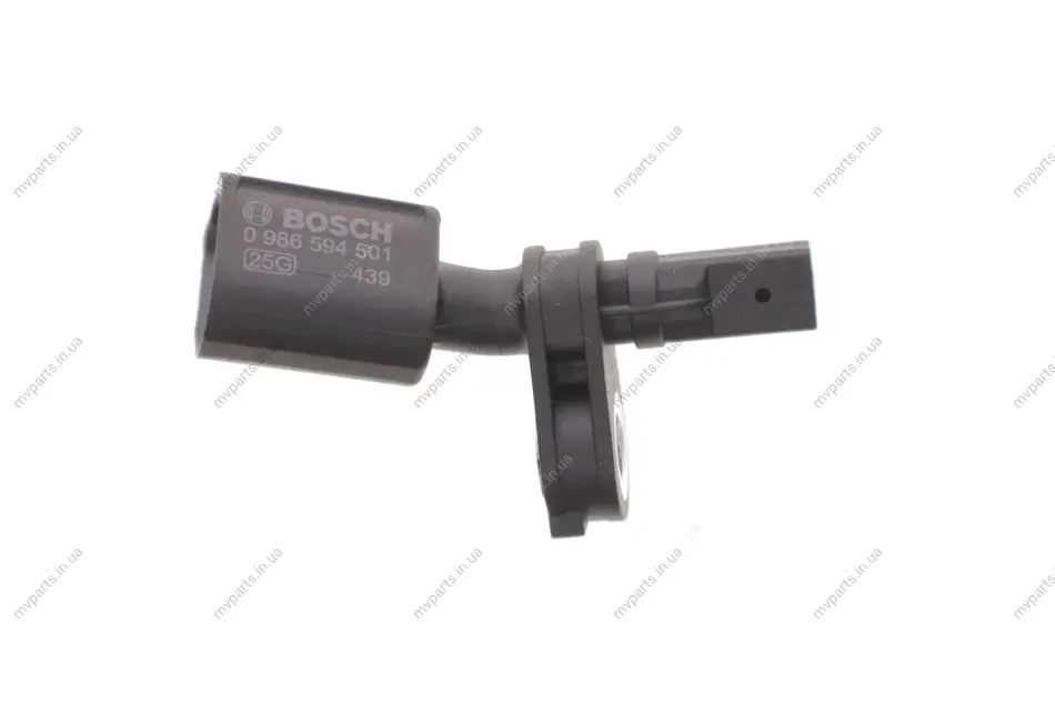 Датчик ABS (передній) VW Caddy 20-/Golf VII/Passat/Skoda Roomster 08- (R) 0 986 594 501 BOSCH 0-986-594-501 (фото 1)