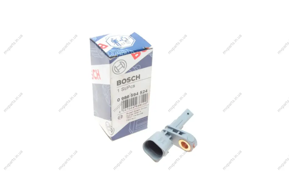Датчик ABS (задній) VW Caddy III/IV 10-/T5/T 03- (L) 0 986 594 524 BOSCH 0-986-594-524 (фото 1)