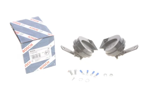Сигнал звуковий (к-кт 2шт) MB SLK (R171) 04-11 (510Hz) 0 986 AH0 743 BOSCH 0-986-AH0-743