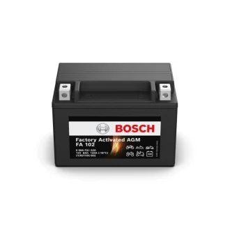 Акумуляторна батарея 8Ah/135A (150x87x105/+L/B0) (AGM) (мото) Factory Activated AGM 0 986 FA1 020 BOSCH 0-986-FA1-020