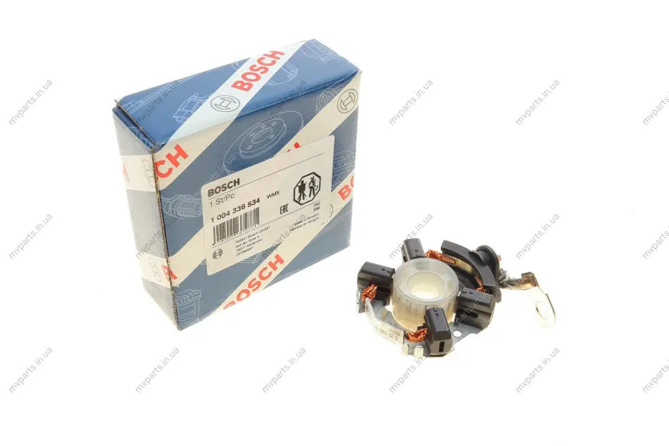 Щіткотримач стартера Audi A6 2.0 TFSI 05-11 1 004 336 534 BOSCH 1-004-336-534 (фото 1)