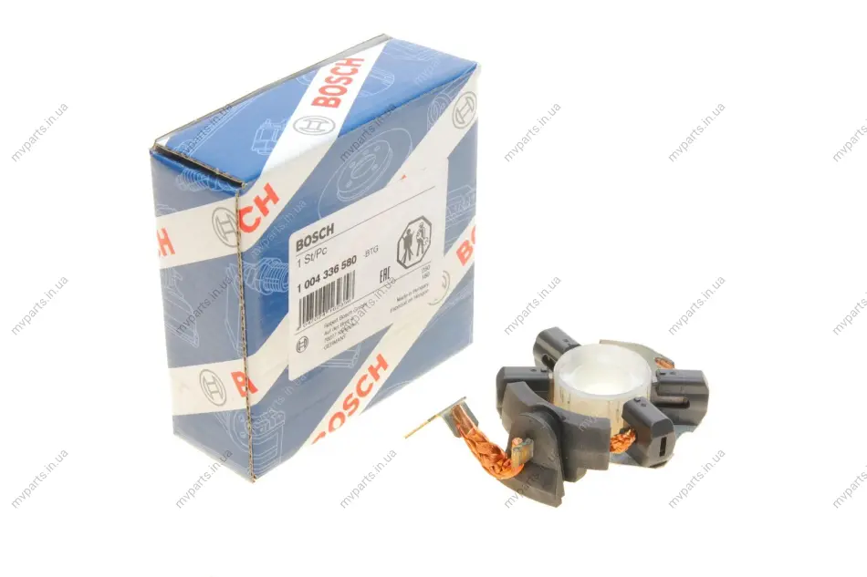 Щіткотримач стартера Fiat/MB/Opel/Toyota/VW 1 004 336 580 BOSCH 1-004-336-580 (фото 1)