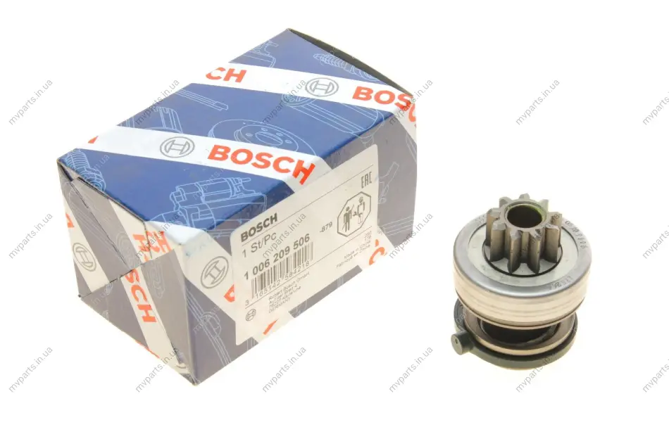 Бендикс стартера Audi A4/A5/VW Passat B5 1.9TDI 84- замінено на 1 986 SE1 617 1 006 209 506 BOSCH 1-006-209-506 (фото 1)