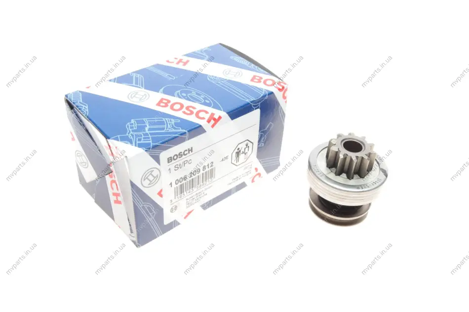 Бендикс стартера Citroen Berlingo/C4/C15 1.6/2.8D 84- 1 006 209 812 BOSCH 1-006-209-812 (фото 1)
