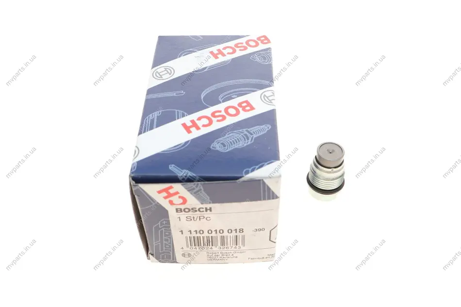 Клапан обмеження тиску Volvo 1 110 010 018 BOSCH 1-110-010-018 (фото 1)