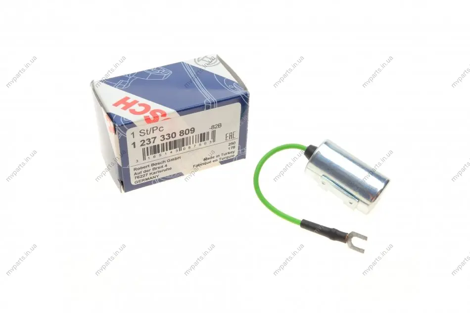 Конденсатор системи запалювання Lada Niva/Nova/1200-1600 -12 1 237 330 809 BOSCH 1-237-330-809 (фото 1)