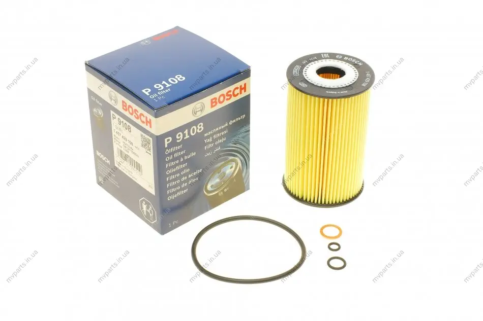 Фільтр масляний BMW 3 (E36/ E46)/ 5 (E34) 1.6/ 1.8/ 1.9 90-07 1 457 429 108 BOSCH 1-457-429-108 (фото 1)