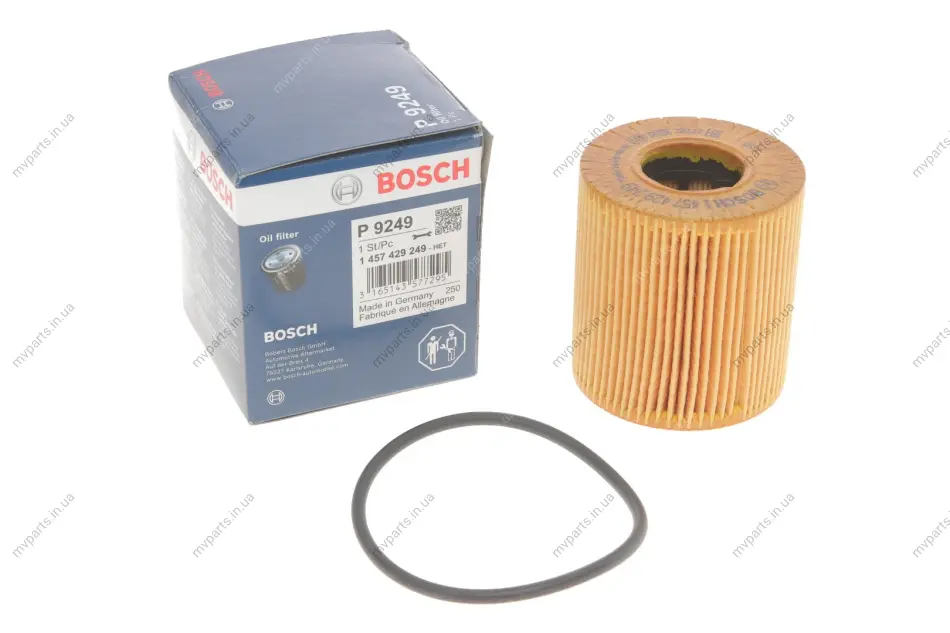 Фільтр масляний Ford Transit/Citroen Jumper 2.2HDI/2.4TDCi 06-/Peugeot 2.0HDI 03- 1 457 429 249 BOSCH 1-457-429-249 (фото 1)