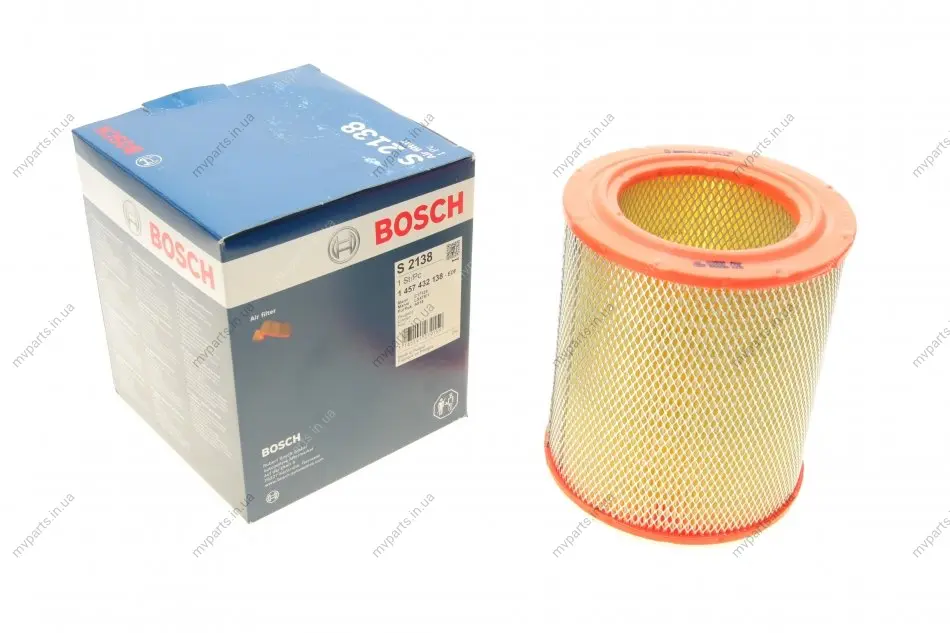 Фільтр повітряний Fiat Ducato/Peugeot Boxer/Citroen Jumper 1.9/2.4/2.5D 82-02 1 457 432 138 BOSCH 1-457-432-138 (фото 1)