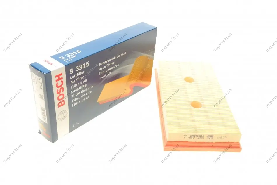 Фільтр повітряний VW Golf/ Jetta/ Passat 1.6 FSI 04-10/ Skoda Octavia 1.6 FSI 04-08 1 457 433 315 BOSCH 1-457-433-315 (фото 1)