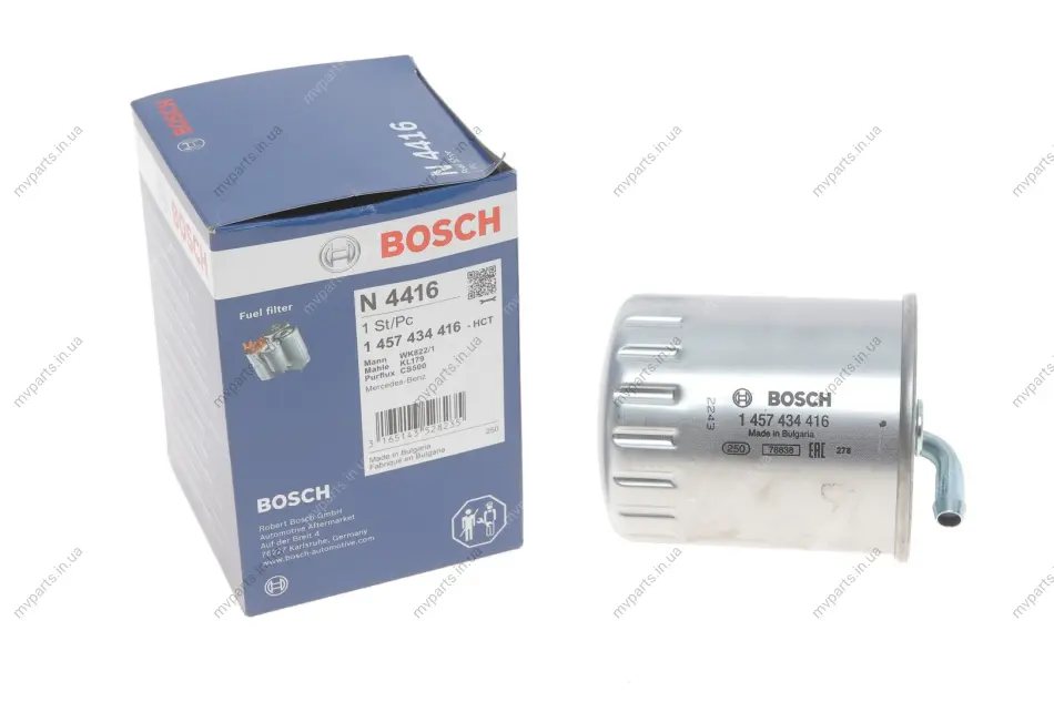 Фільтр паливний MB (W203) CDI 00- 1 457 434 416 BOSCH 1-457-434-416 (фото 1)
