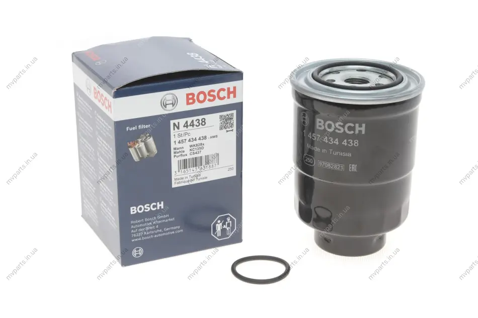 Фільтр паливний Toyota Land Cruiser/Corolla/Mazda 6 1.5D-4.2D 83- 1 457 434 438 BOSCH 1-457-434-438 (фото 1)