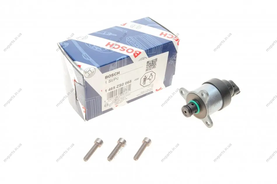 Клапан редукційний паливного насоса Renault Master 3.0dCi 03-/Ford Focus 1.6TDCi 04-12 1 465 ZS0 068 BOSCH 1-465-ZS0-068 (фото 1)