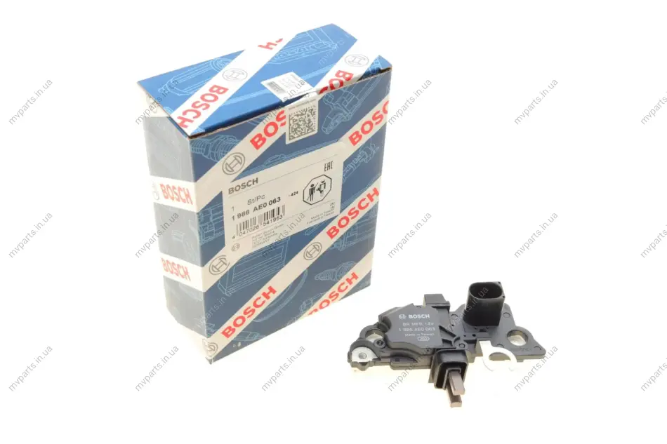 Реле генератора Audi A4/A6 2.4/2.8 97-01/VW Passat 2.8 96-05 1 986 AE0 063 BOSCH 1-986-AE0-063 (фото 1)