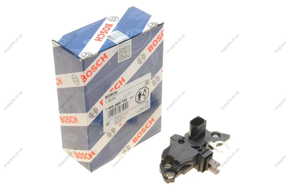 Реле генератора Audi A1/A3/A4/A5/Q3/Q5/VW Caddy 1.2-3.0D 03- 1 986 AE0 155 BOSCH 1-986-AE0-155 (фото 1)