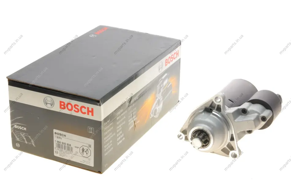 Стартер VW T4 1.9D-2.5D/2.8 VR6 90-03 (12V/2kw) 1 986 S00 808 BOSCH 1-986-S00-808 (фото 1)