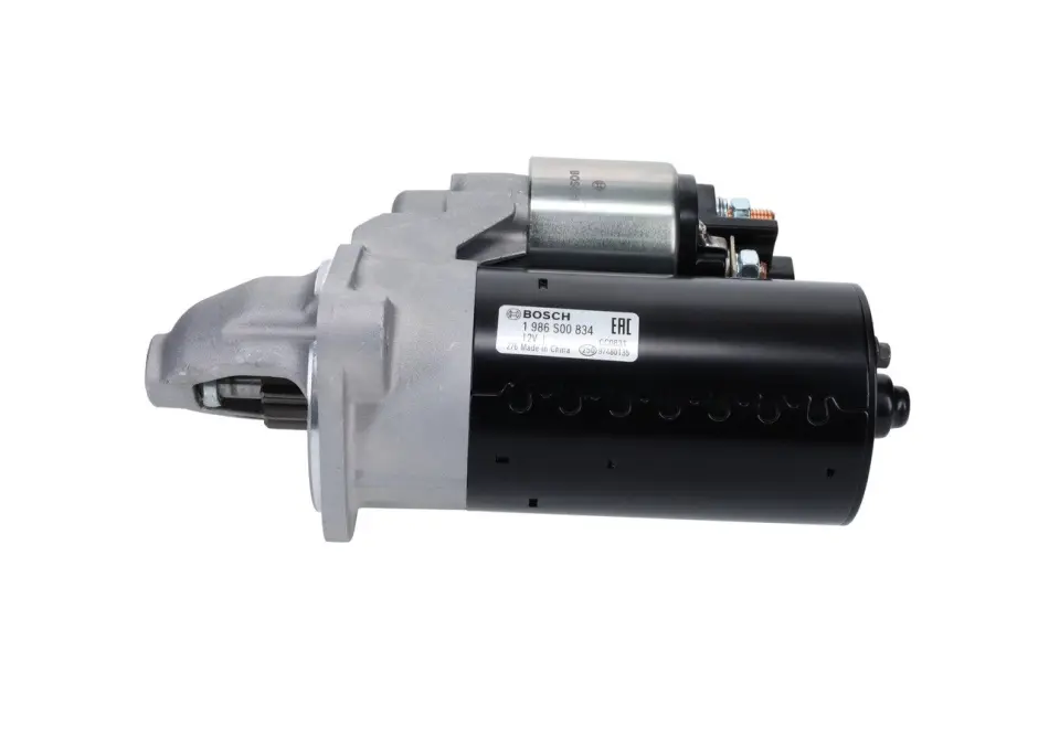 Стартер Hyundai i20/i30/Tucson/Kia Sportage 08- (12V/1.3 kw) 1 986 S00 834 BOSCH 1-986-S00-834 (фото 1)