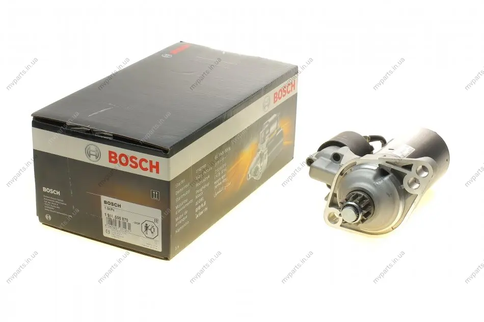 Стартер VW Caddy III/IV/T5/T6 1.6/2.0 TDI 09- (12V/2.2 kw) (z=13) 1 986 S00 870 BOSCH 1-986-S00-870 (фото 1)