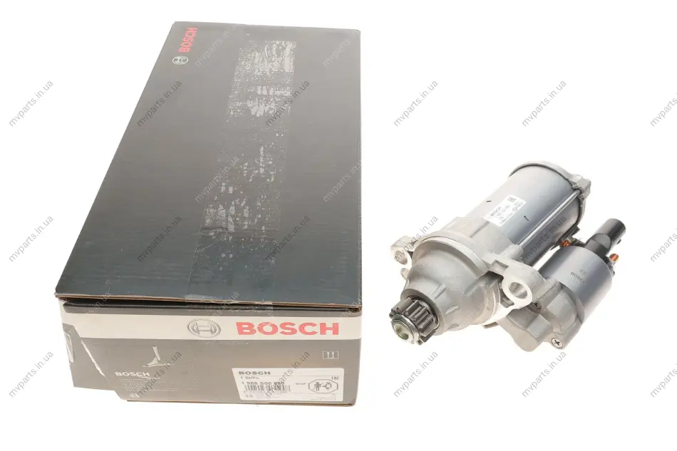 Стартер Audi A1/A3/Q3/Skoda Fabia/Superb/VW Passat B8 1.0-2.0 11- (1.1kw) (z=13) 1 986 S00 880 BOSCH 1-986-S00-880 (фото 1)