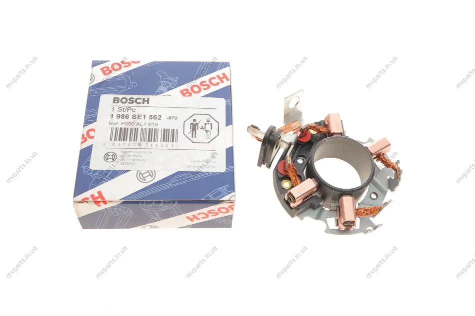Щіткотримач стартера VW/Seat Toledo 1.6 I 91-99 1 986 SE1 562 BOSCH 1-986-SE1-562 (фото 1)